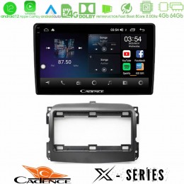 Cadence x Series Fiat 500l 8core Android12 4+64gb Navigation Multimedia Tablet 10 u-x-Ft410