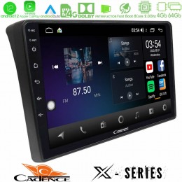 Cadence x Series Fiat Ducato/citroen Jumper/peugeot Boxer 8core Android12 4+64gb Navigation Multimedia Tablet 9 u-x-Ft483