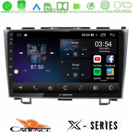 Cadence x Series Honda crv 8core Android12 4+64gb Navigation Multimedia Tablet 9 u-x-Hd0110