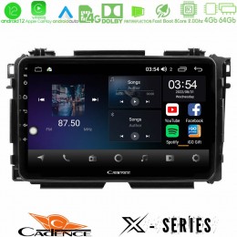 Cadence x Series Honda hr-v 8core Android12 4+64gb Navigation Multimedia Tablet 9 u-x-Hd0285