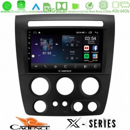 Cadence x Series Hummer h3 2005-2009 8core Android12 4+64gb Navigation Multimedia Tablet 9 u-x-Hu003n