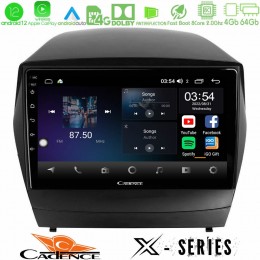Cadence x Series Hyundai Ix35 Auto a/c 8core Android12 4+64gb Navigation Multimedia Tablet 9 u-x-Hy0029