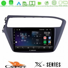 Cadence x Series Hyundai i20 8core Android12 4+64gb Navigation Multimedia Tablet 9 u-x-Hy0509