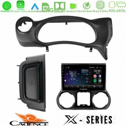 Cadence x Series Jeep Wrangler 2014-2017 8core Android12 4+64gb Navigation Multimedia Tablet 9 u-x-Jp0788