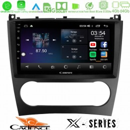Cadence x Series Mercedes W203 Facelift 8core Android12 4+64gb Navigation Multimedia Tablet 9 u-x-Mb0926