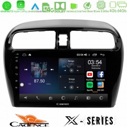 Cadence x Series Mitsubishi Space Star 2013-2016 8core Android12 4+64gb Navigation Multimedia Tablet 9 u-x-Mt0602