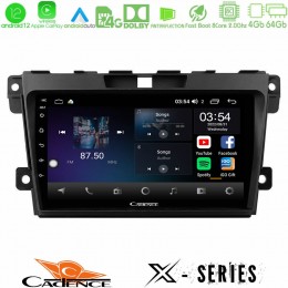 Cadence x Series Mazda cx-7 2007-2011 8core Android12 4+64gb Navigation Multimedia Tablet 9 u-x-Mz968