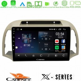 Cadence x Series Nissan Micra k12 2002-2010 8core Android12 4+64gb Navigation Multimedia Tablet 9 u-x-Ns0012