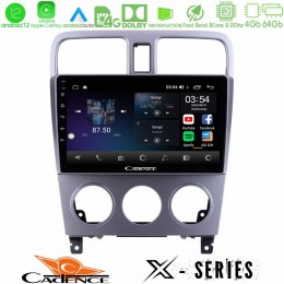 Cadence x Series Subaru Forester 2003-2007 8core Android12 4+64gb Navigation Multimedia Tablet 9 u-x-Su0470