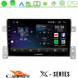 Cadence x Series Suzuki Grand Vitara 8core Android12 4+64gb Navigation Multimedia Tablet 9 u-x-Sz0630