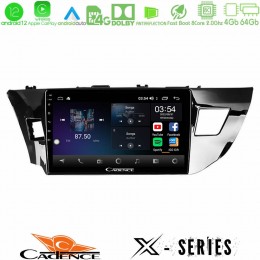 Cadence x Series Toyota Corolla 2014-2016 8core Android12 4+64gb Navigation Multimedia Tablet 9 u-x-Ty0008