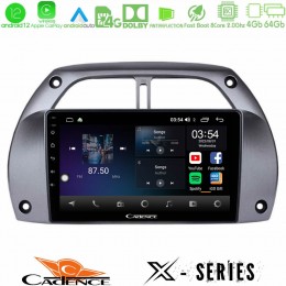 Cadence x Series Toyota Rav4 2001 - 2006 8core Android12 4+64gb Navigation Multimedia Tablet 9 u-x-Ty0953