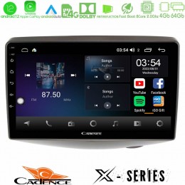 Cadence x Series Toyota Yaris 1999 - 2006 8core Android12 4+64gb Navigation Multimedia Tablet 9 u-x-Ty1047