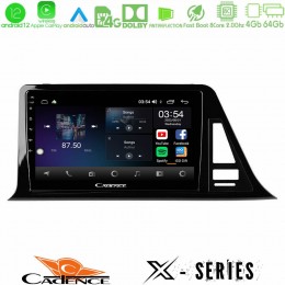 Cadence x Series Toyota ch-r 8core Android12 4+64gb Navigation Multimedia Tablet 9 u-x-Ty972