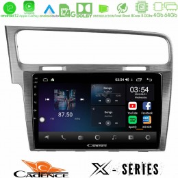 Cadence x Series vw Golf 7 8core Android12 4+64gb Navigation Multimedia Tablet 10 u-x-Vw0003al