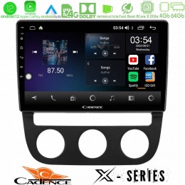Cadence x Series vw Jetta 8core Android12 4+64gb Navigation Multimedia Tablet 10 u-x-Vw0394