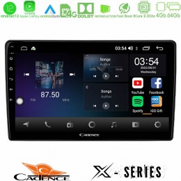 Cadence x Series 8core Android12 4+64gb Navigation Multimedia Tablet 10 u-x-Mt856