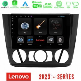 Lenovo car pad bmw 1series E81/e82/e87/e88 (Manual A/c) 4core Android 13 2+32gb Navigation Multimedia Tablet 9 u-len-Bm1011