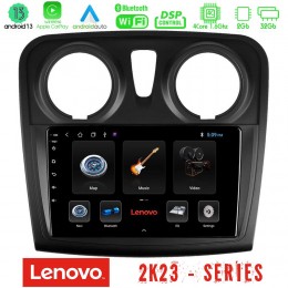 Lenovo car pad Dacia Sandero 2014-2020 4core Android 13 2+32gb Navigation Multimedia Tablet 9 u-len-Dc0621