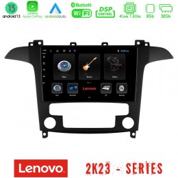 Lenovo car pad Ford s-max 2006-2012 4core Android 13 2+32gb Navigation Multimedia Tablet 9 u-len-Fd409