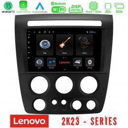 Lenovo car pad Hummer h3 2005-2009 4core Android 13 2+32gb Navigation Multimedia Tablet 9 u-len-Hu003n