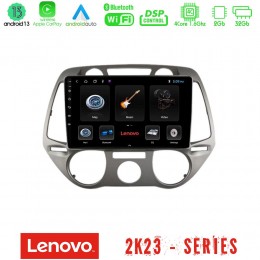 Lenovo car pad Hyundai i20 2009-2012 Manual a/c 4core Android 13 2+32gb Navigation Multimedia Tablet 9 u-len-Hy0709m