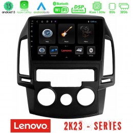 Lenovo car pad Hyundai i30 2007-2012 Manual a/c 4core Android 13 2+32gb Navigation Multimedia Tablet 9 u-len-Hy0799