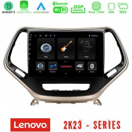 Lenovo car pad Jeep Cherokee 2014-2019 4core Android 13 2+32gb Navigation Multimedia Tablet 9 u-len-Jp0077