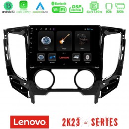 Lenovo car pad Mitsubishi L200 2016-&Gt; &Amp; Fiat Fullback (Manual A/c) 4core Android 13 2+32gb Navigation Multimedia Tablet 9 u-len-Mt0620