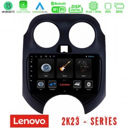 Lenovo car pad Nissan Micra 2011-2014 4core Android 13 2+32gb Navigation Multimedia Tablet 9 u-len-Ns0757