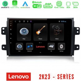 Lenovo car pad Suzuki sx4 2006-2014 Fiat Sedici 2006-2014 4core Android 13 2+32gb Navigation Multimedia Tablet 9 u-len-Sz0649