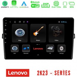 Lenovo car pad Toyota Auris 4core Android 13 2+32gb Navigation Multimedia Tablet 10 u-len-Ty472