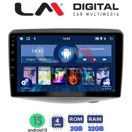 LM Digital - LM ZL4402 GPS Οθόνη OEM Multimedia Αυτοκινήτου για Toyota Yaris 1999 > 2004 (BT/GPS/WIFI/GPRS) electriclife