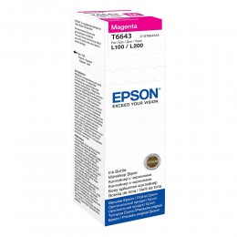 Epson Μελάνι Inkjet Bottle Magenta (C13T66434A) (EPST66434A)