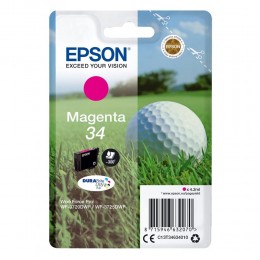 Epson Μελάνι Inkjet No.34 Magenta (C13T34634010) (EPST346340)
