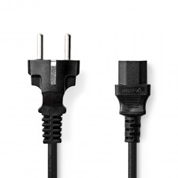 Nedis Power Cable C13 cable 5m (CEGP10030BK50) (NEDCEGP10030BK50)