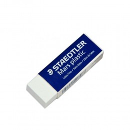 Γόμα STAEDTLER Mars Plastic Λευκή (52653) (STAE52653)