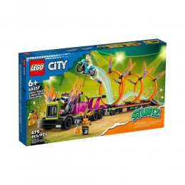 Lego City Stunt Truck & Ring of Fire Challenge για 6+ ετών (60357) (LGO60357)