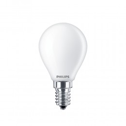 Philips E14 LED Bright White Matt Ball Bulb 4.3W (40W) (LPH02388) (PHILPH02388)