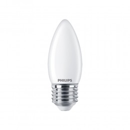 Philips E27 LED WarmGlow Mat Candle Bulb 3.4 (40W) (LPH02590) (PHILPH02590)
