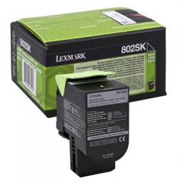 Toner Lexmark 80C2SK0 Black (80C2SK0) (LEX80C2SK0)