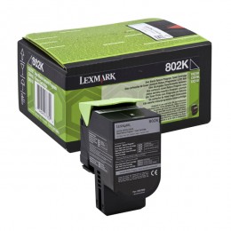 Toner Lexmark 80C20K0 Black (80C20K0) (LEX80C20K0)