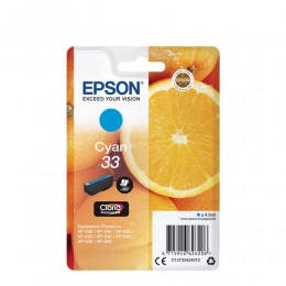 Epson Μελάνι Inkjet Series 33 Cyan (C13T33424012) (EPST334240)
