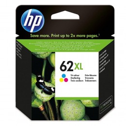 HP Μελάνι Inkjet No.62XL Tri-Colour (C2P07AE) (HPC2P07AE)