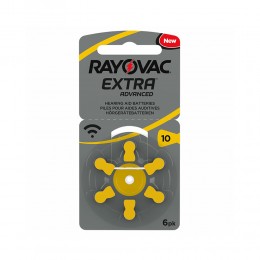 Rayovac Extra Advanced Μπαταρίες Ακουστικών Βαρηκοΐας 10 1.45V (RAYPR70)