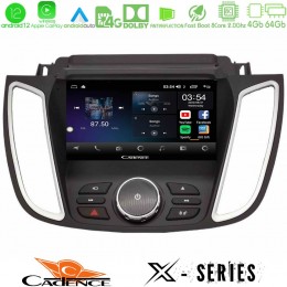 Cadence x Series Ford Kuga/c-max 2013-2019 8core Android12 4+64gb Navigation Multimedia Tablet 9 u-x-Fd2025