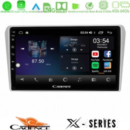 Cadence x Series Toyota Avensis t25 02/2003–2008 8core Android12 4+64gb Navigation Multimedia Tablet 9 u-x-Ty412n