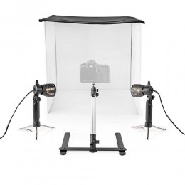 Nedis Photo Box Φωτιζόμενο με Πολλαπλά Backround 60x60x60cm (SKT012WT) (NEDSKT012WT)