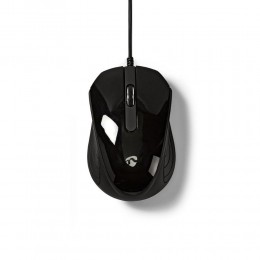 Nedis Wired Desktop Mouse Ενσύρματο Ποντίκι Μαύρο (MSWD300BK) (NEDMSWD300BK)