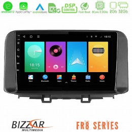 Bizzar fr8 Series Hyundai Kona 2018-2023 8core Android12 2+32gb Navigation Multimedia Tablet 9 u-fr8-Hy0342